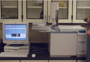 Agilent Technologies Gas Chromatograph with ECD Detector